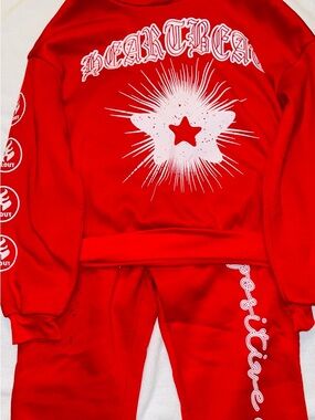 Teens Red “Clout” Set - Unbranded